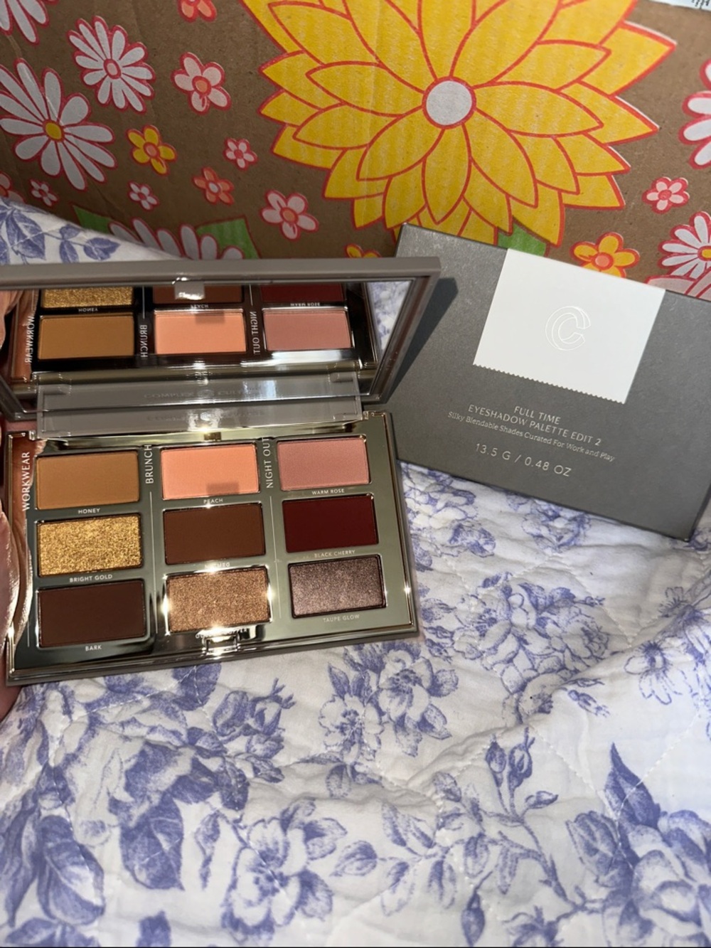 Celebdream Full-Time Eyeshadow Palette - Warm Neutrals (12-Color)